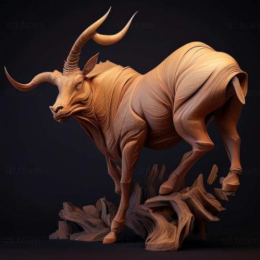 3D модель Brachycerus junix (STL)